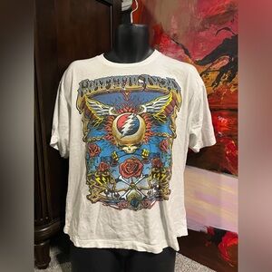 men’s xl white grateful dead shirt